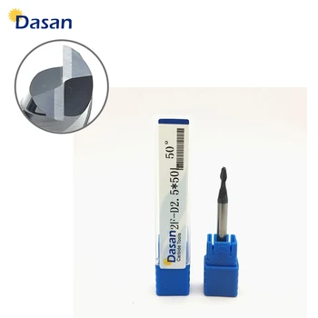 

1pcs End Mills Carbide 2F 1mm 2mm 2.5mm 3mm 4mm 6mm 8mm 10mm 12mm Solid Carbide Flat EndMills Lathe Milling Cutter Metal Tool
