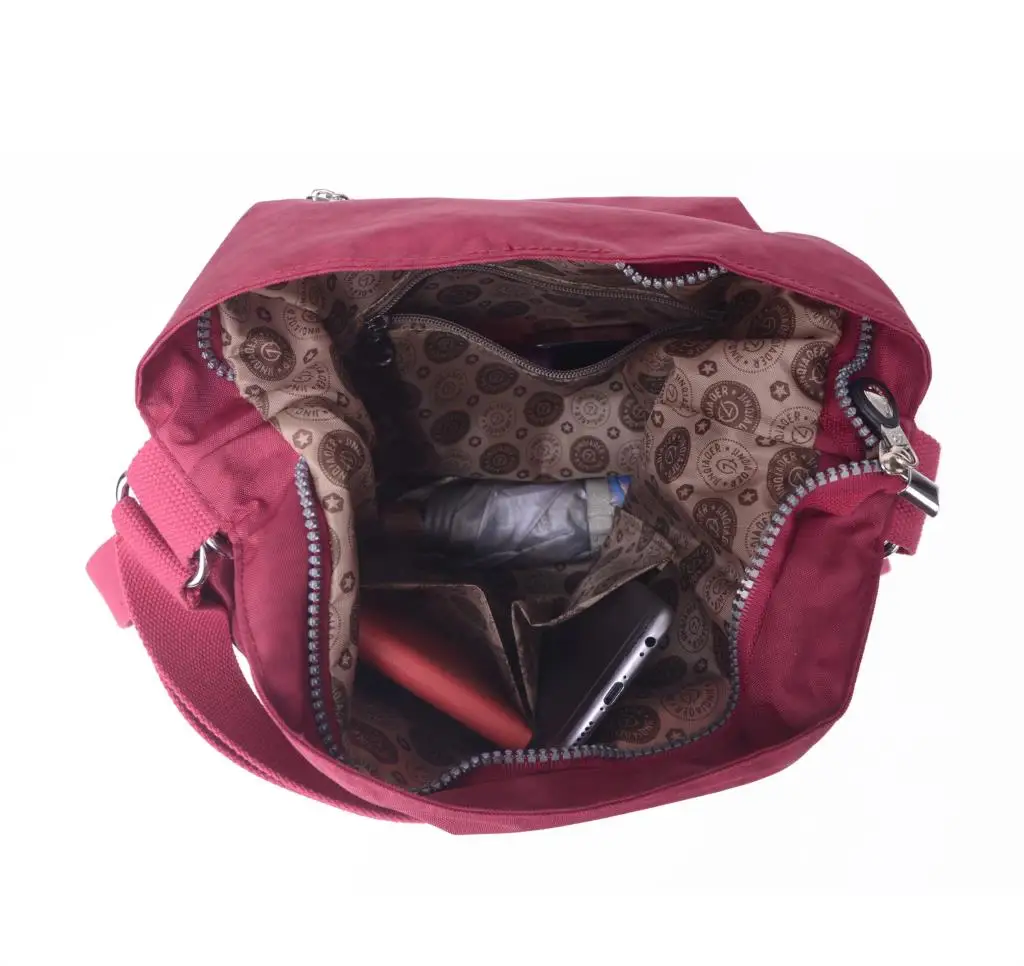 Donne Borse a Spalla Impermeabile Della Signora di Nylon Sling Messenger Bag Tote Femminile Borsa con Tracolla per La Borsa Delle Donne - immagine 4