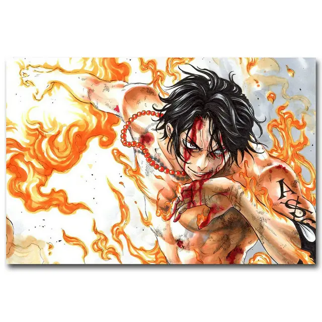 One Piece Strong World Anime Art Silk Fabric Poster Print 12x18 24x36 Inches Monkey D Luffy Zorro Ace Wall Pictures 001 Posters Writing Fabric Rayonposter Vintage Aliexpress