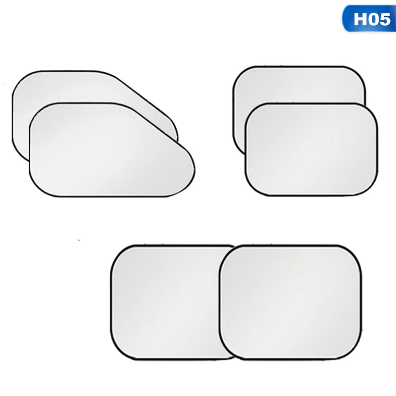 Новая Автомобильная Солнцезащитная шторка, Крышка блока для детей, боковое окно автомобиля, тени цепляются, солнцезащитный козырек, защитный экран - Цвет: 6pcs