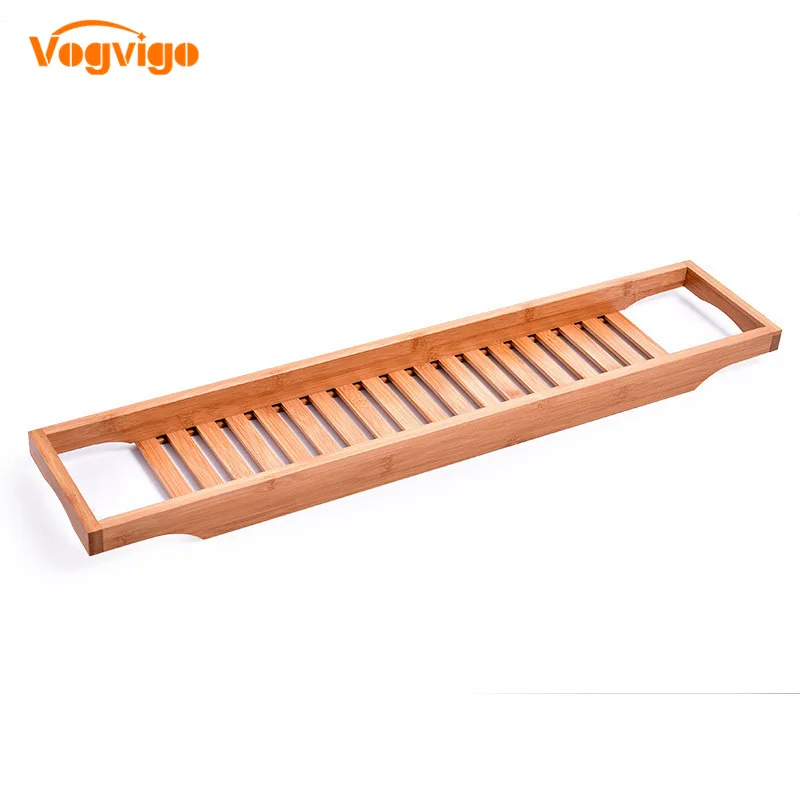 VOGVIGO Bamboo Bathroom SPA Multi-function Bathtub Creative Bathtub Shelf Rack Bathroom Bathtub Large Bathtub Accessories