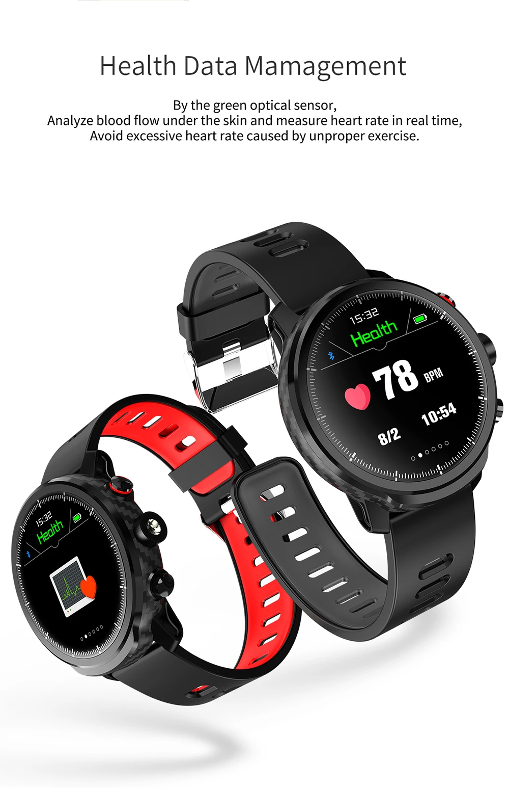 Смарт-часы женские 1,3 дюйма IP68 Водонепроницаемый Смарт-часы для плавания с фонариком для huawei samsung Xiaomi PK Y5 L1 L2 X6 CK11