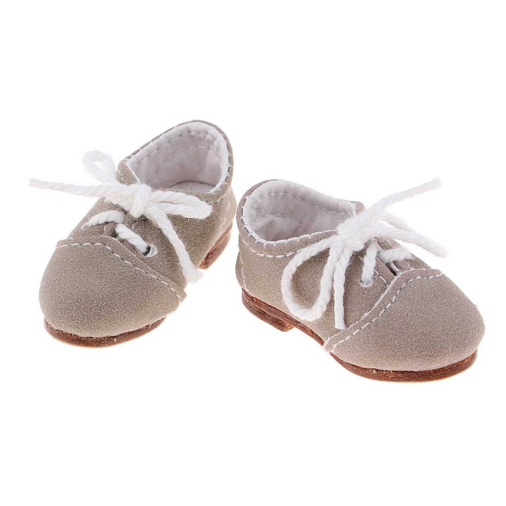 Lovey Doll Mini Lace Up Shoes 1/6 BJD Dolls Casual Wear, for girls Doll Accessory Girl Toys  or other 1/6 dolls Cloth