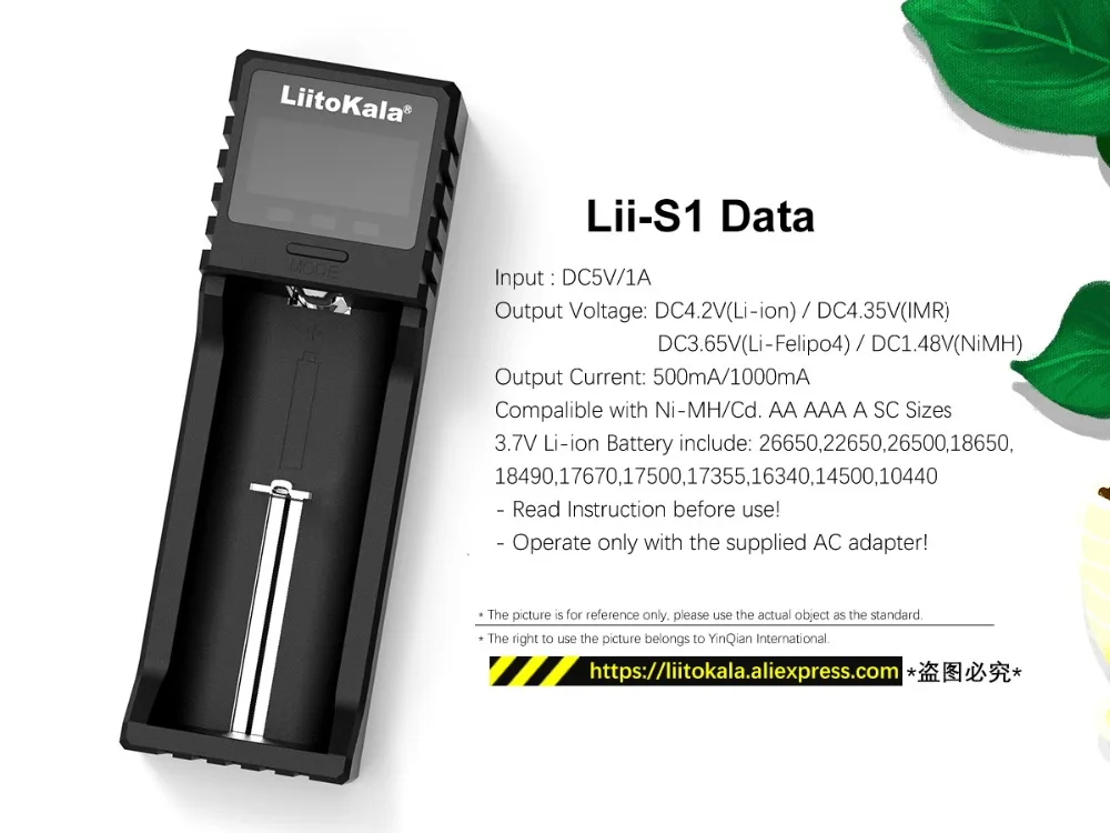 Liitokala Lii-500 Lii-PD4 зарядное устройство 18650 21700 26650 AA зарядное устройство для 18350 18500 16340 17500 25500 10440
