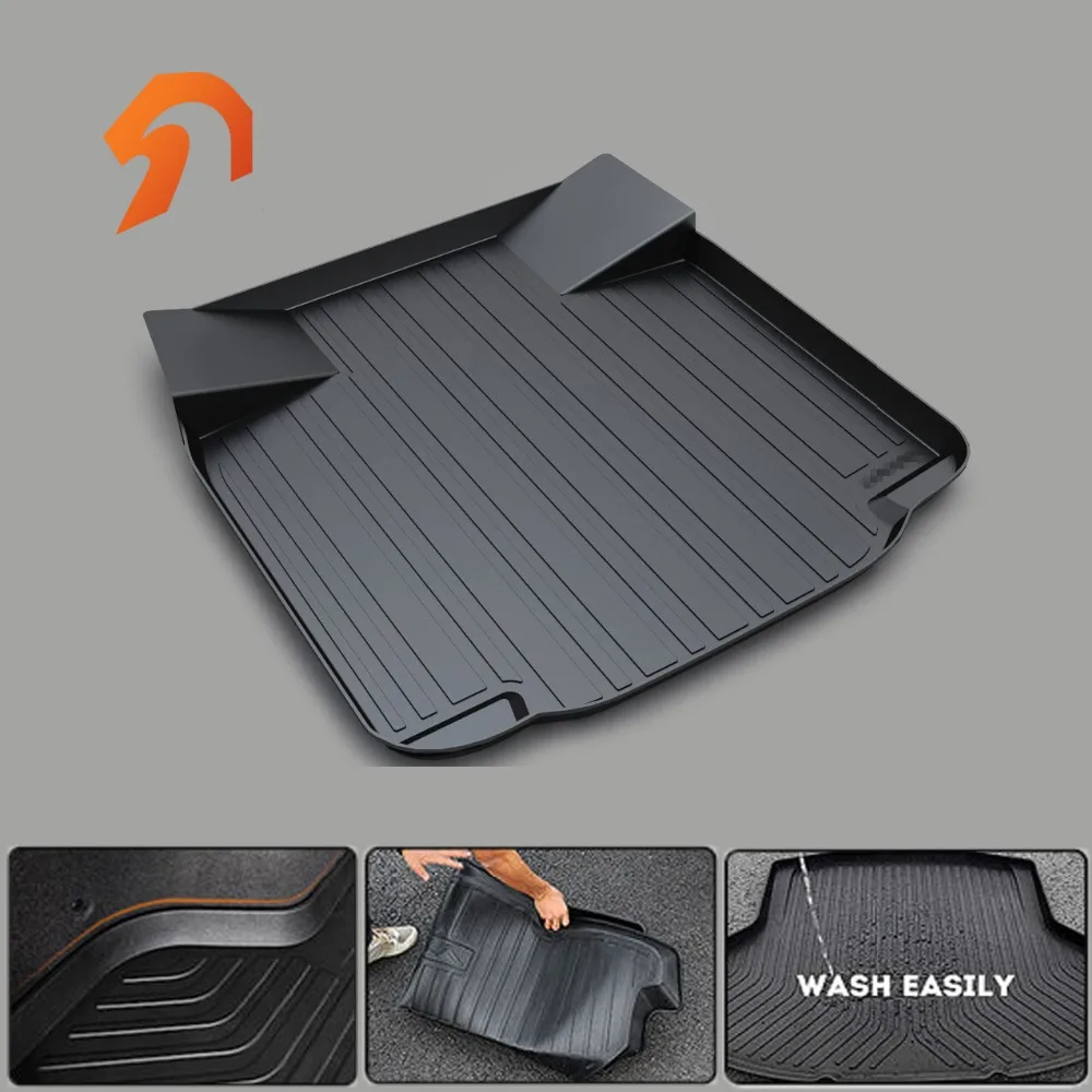 Rubber Rear Trunk Cargo Tray Trunk Cover Floor Mats FOR Buick Lacrosse