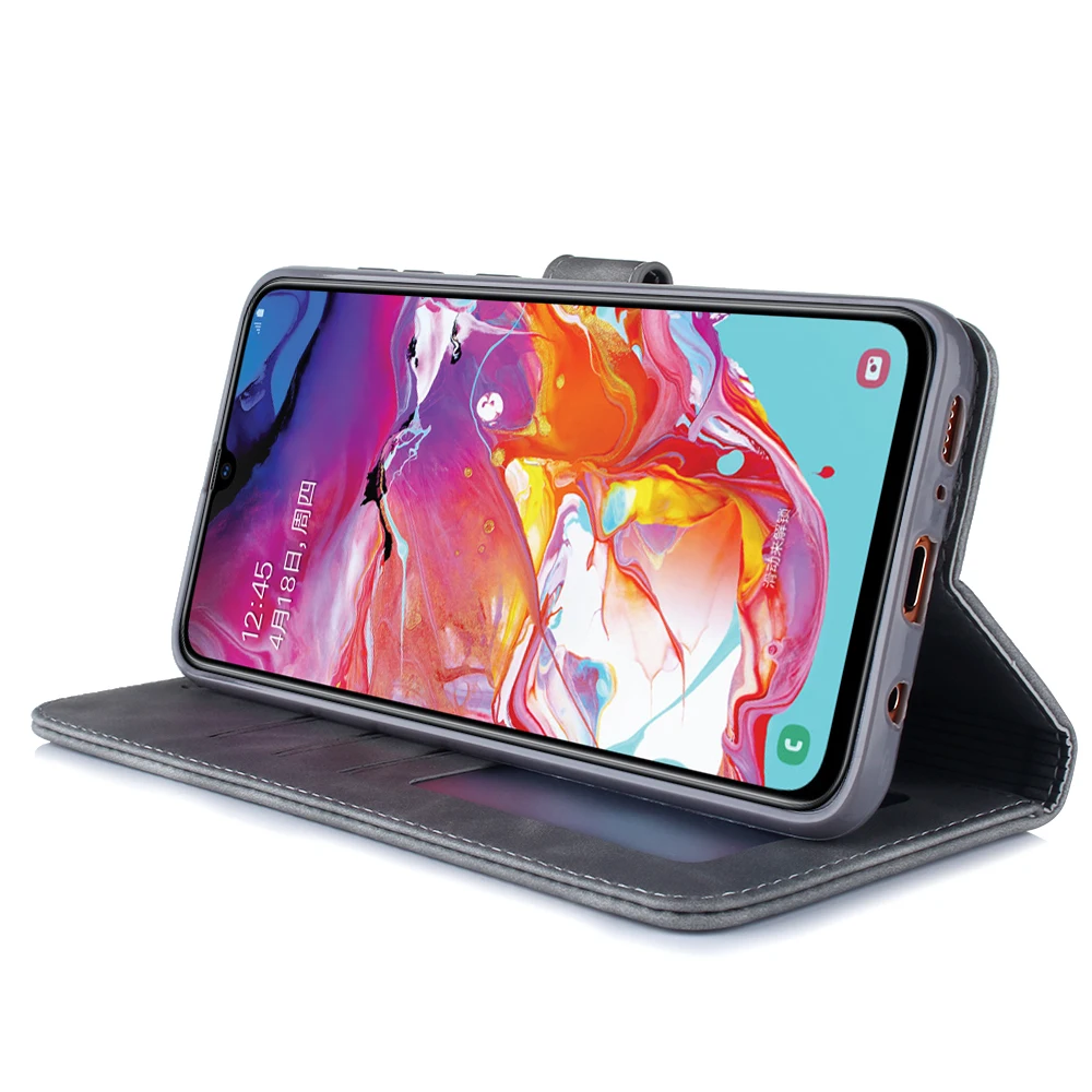 Роскошный кожаный чехол для Samsung Galaxy A80 A70 A60 A50 A40 A30 A20 A10 телефона 2019|Бамперы| |