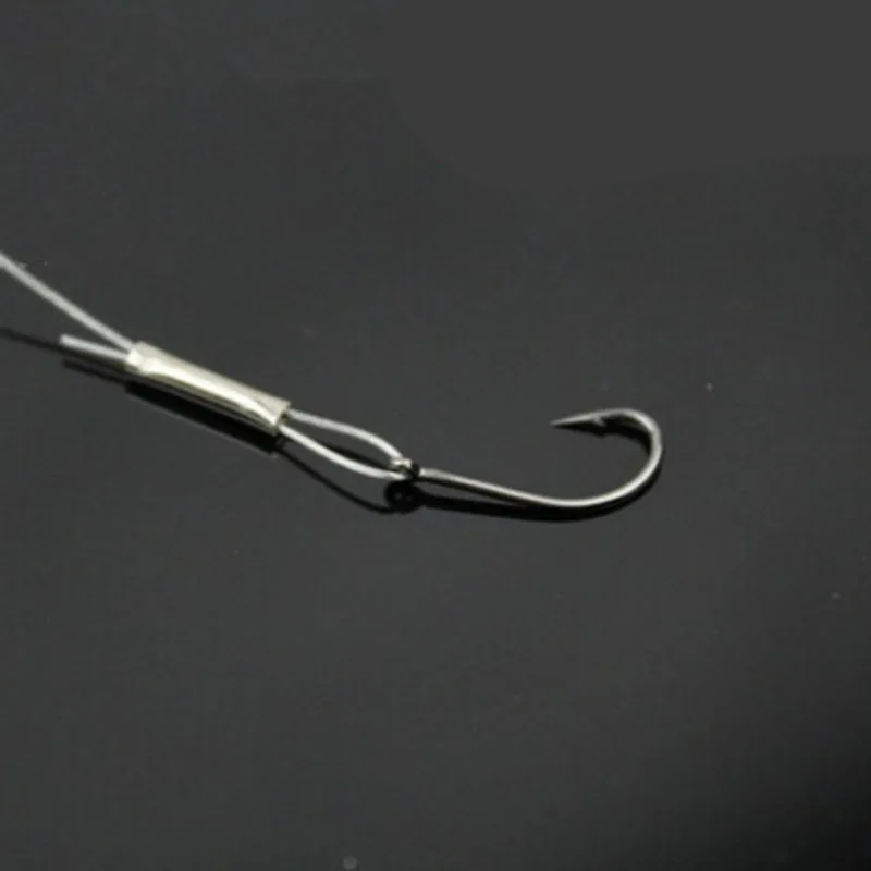100 шт. одиночные латунные рыболовные обжимные медные трубки провода Лидер рукава 1 мм-1,8 мм