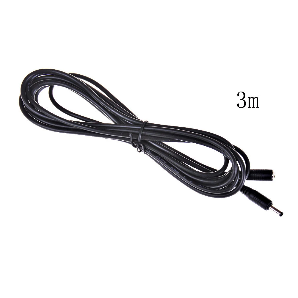 1 шт 10ft 1/1. 5/3/5 метров DC 5V удлинитель Мощность кабель 3 5*1 35 мм для Умное