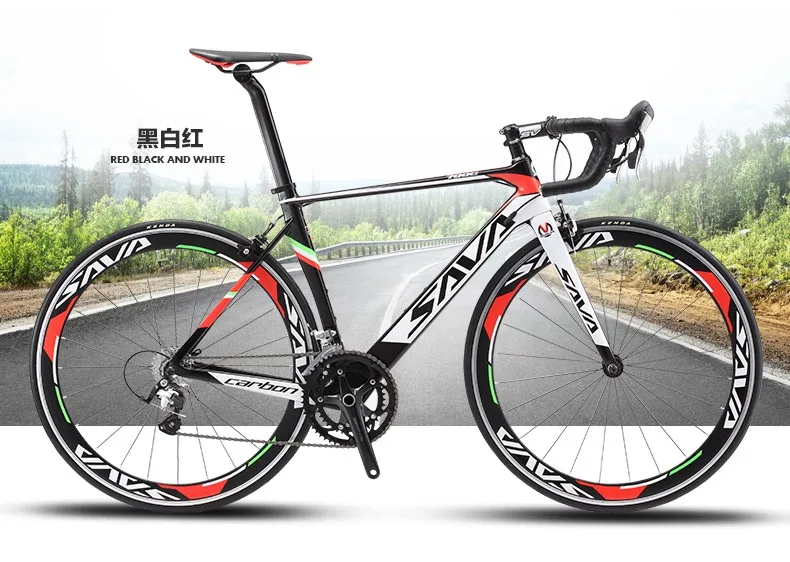 Flash Deal Original X-Front brand full carbon fibre road bike 18 20 22 speed 700cc*23C racing bicicleta light black red bicycle 9