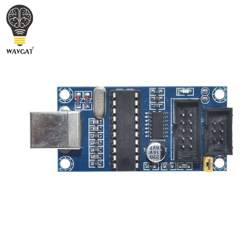 WAVGAT USBtinyISP AVR ISP программатор загрузчик Meag2560 uno r3 6pin Кабель для программирования