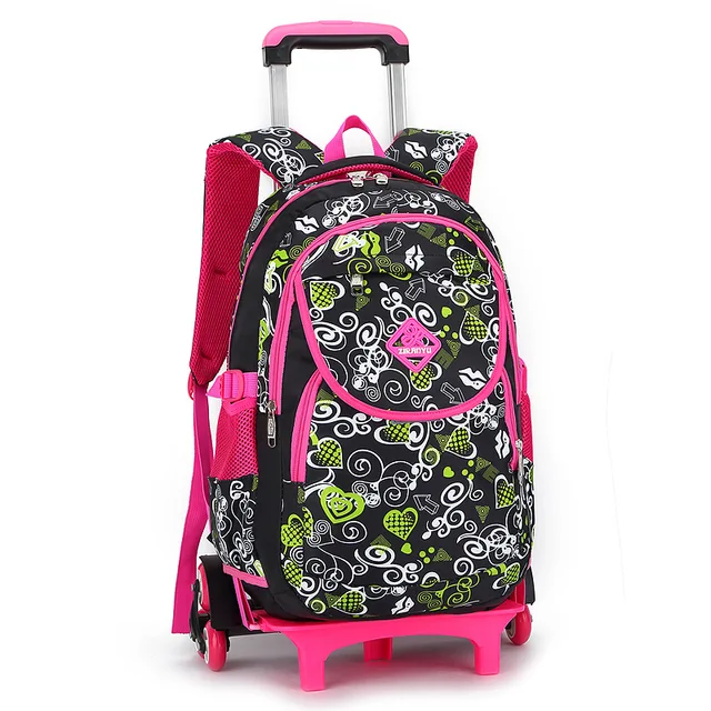 Aliexpress New Kids Rolling School Backpack Bags Children New Kids Rolling School Backpack Bags Children Trolley Schoolbag On Wheels Boy S Student Book Women