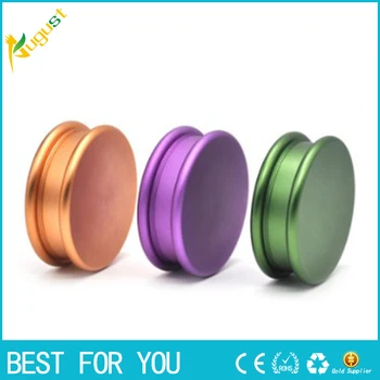 

10pcs/lot2017 new 53mm concept models aluminum alloy smoke smoke two - layer aviation aluminum high - grade smokers grinder
