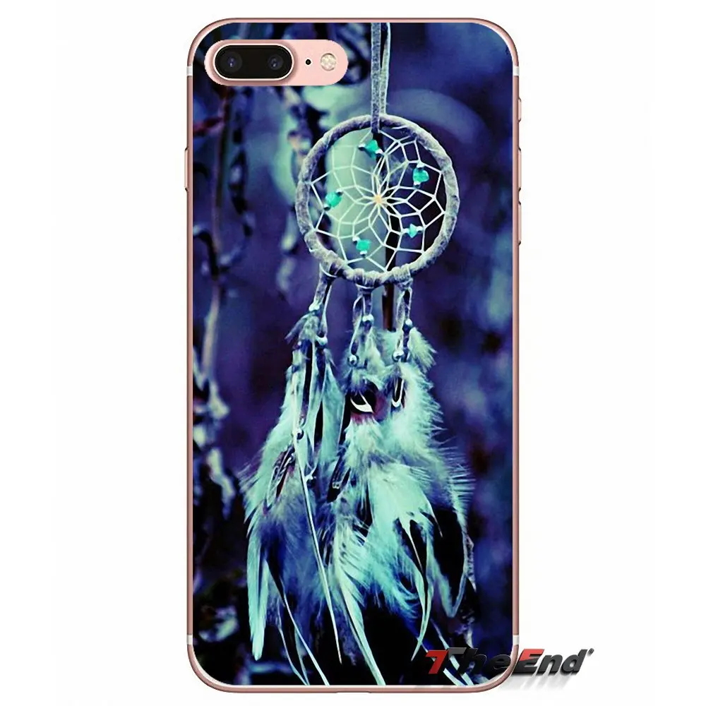 Ловец снов Dream catcher цветка TPU чехол для сяо mi красный 4 3 S Pro 4i 4C 5 5S Max Примечание 2