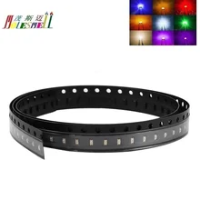100 шт многоцветный 1206 SMD SMT led красный желтый синий зеленый белый оранжевый фиолетовый розовый теплый белый прозрачный светодиодный светильник