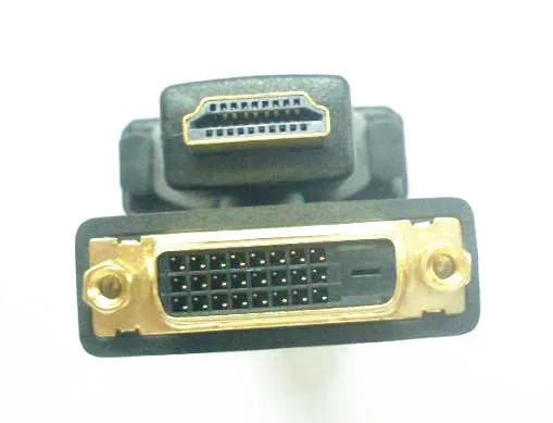 Позолоченные DVI24 + 1 P Женский к HD 19 разъем DVI адаптер|Соединители| |