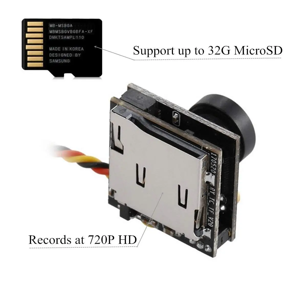 FPV DVR камера turboing CYCLOPS3 5 8G мини видео аудио рекордер CAM AIO 1/3 CMOS 700TVL 120 градусов NTSC для