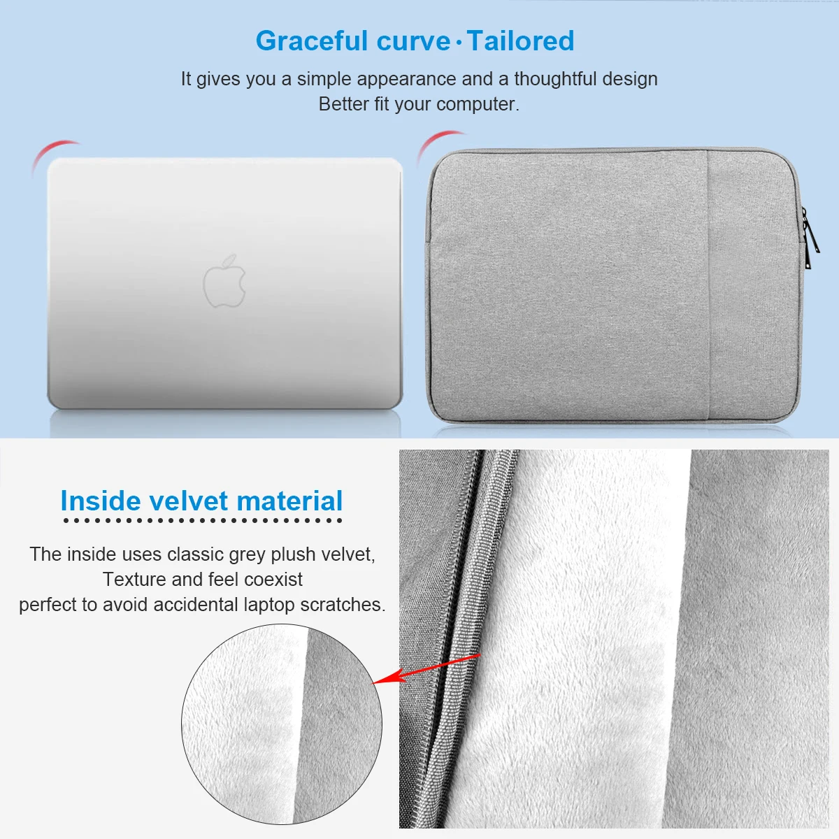 Laptop Bag for Macbook Air 13 11 12 15 Pro 13.3 15.4 Retina Case Sleeve 14 15.6 inch Notebook Bag Pouch for Xiaomi Lenovo Asus Laptop Bag for Macbook Air 13 11 12 15 Pro 13.3 15.4 Retina Case Sleeve 14 15.6 inch Notebook Bag Pouch for Xiaomi Lenovo Asus