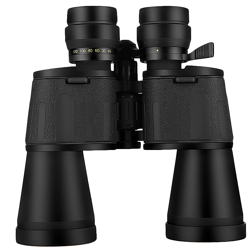 

ABKT-Bijia 10-120X80 Professional Zoom Optical Hunting Binoculars Wide Angle Camping Telescope With Tripod Interface