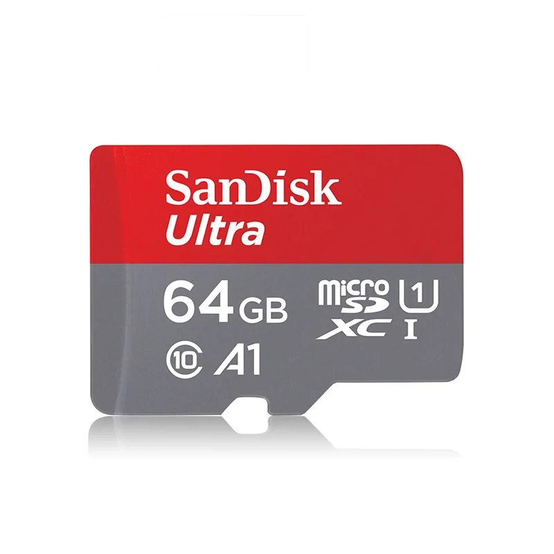 A1-TF-64G-100M-C10 SanDisk, Micro SD, 16 ГБ, 32 ГБ, 64 ГБ, 128 ГБ, карта памяти, Microsd Carte, sd, 32 ГБ, Cartao de Memoria, Прямая поставка, tf-карта - Емкость: A1-TF-64G-100M-C10