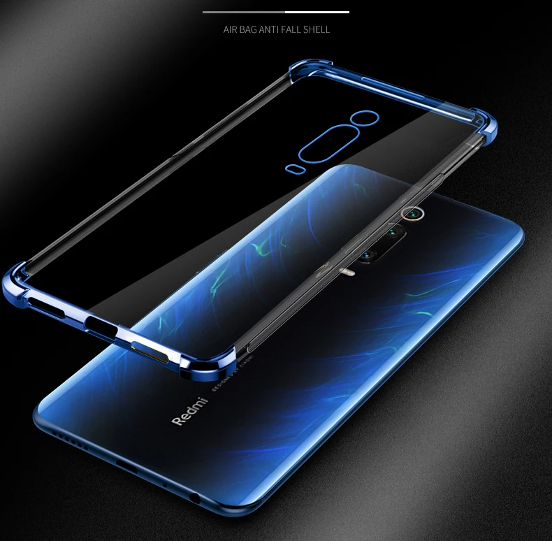 Противоударный чехол KEYSION для Xiaomi mi 9T 9T Pro A3 CC9e с защитой от ударов и ударов, прозрачный чехол для Red mi Note 7 8 7s K20 K20 pro