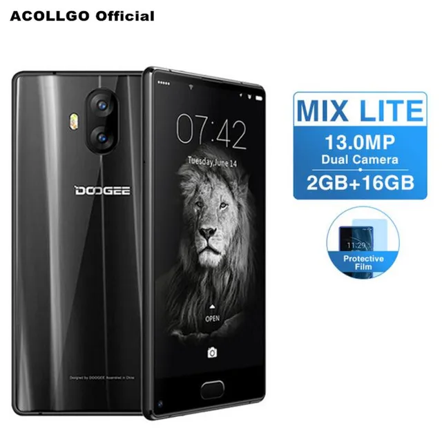 Best Offers DOOGEE MIX LITE 5.2 Inch bezel-less 13MP Dual Back Camera 2GB+16GB SmartPhone 4G LTE MT6737 Quad Core Android 7.0 OTA Touch ID Best Offers DOOGEE MIX LITE 5.2 Inch bezel-less 13MP Dual Back Camera 2GB+16GB SmartPhone 4G LTE MT6737 Quad Core Android 7.0 OTA Touch ID