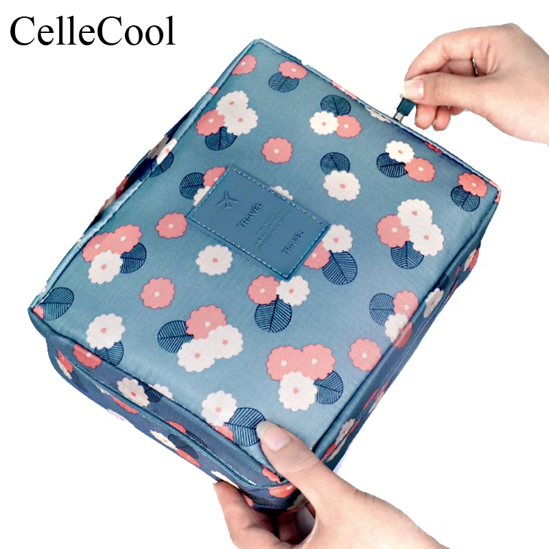 

Multifunction Brand Women Cosmetic Bag Organizer Waterproof Portable Makeup Bag Travel Necessity Beauty Case Wash Pouch
