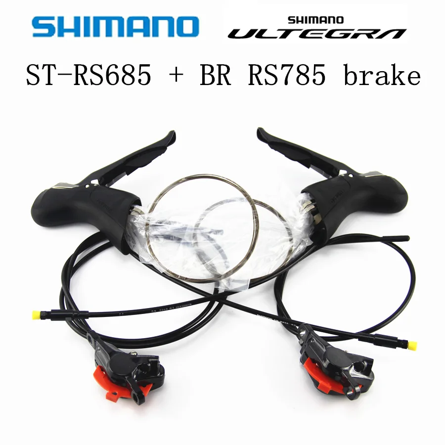 

SHIMANO ULTEGRA ST RS685 + RS785 Hydraulic Disc Brake Dual Control Lever 2x11-Speed ULTEGRA RS685Derailleur Road BIKE