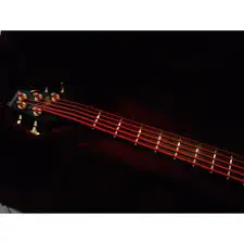 DR K3 Hi-def неоновые красные люминесцентные Струны для бас-гитары, светильник 40-100 или Средний 45-105 или 5 струн 45-125