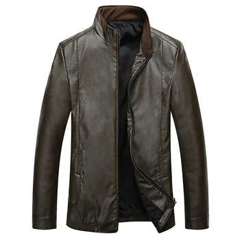 

8XL 6XL Popular fashion in 2018 new leather jacket,Genuine Leather,Sheepskin,motorcycle man coat,Leather jacket men,biker jacket