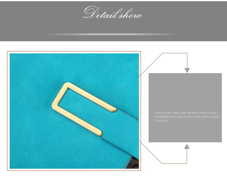 A5 Loose-leaf Notebook Imitation Leather PU Business Stationery Notebook Conference Record Book (9)