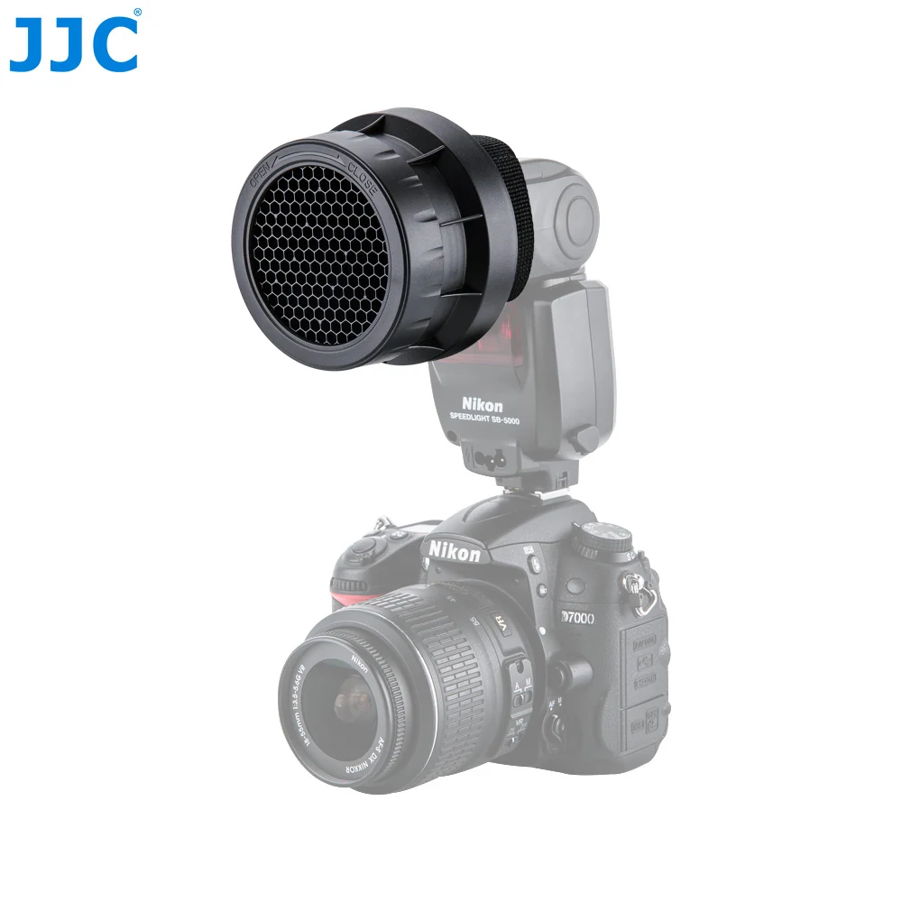 JJC 3-в-1 студийная вспышка Speedlite диффузор соты Softbox для штабелирования сетки светильник для NIKON SB-5000/SONY HVL-F58AM/HVL-F60M
