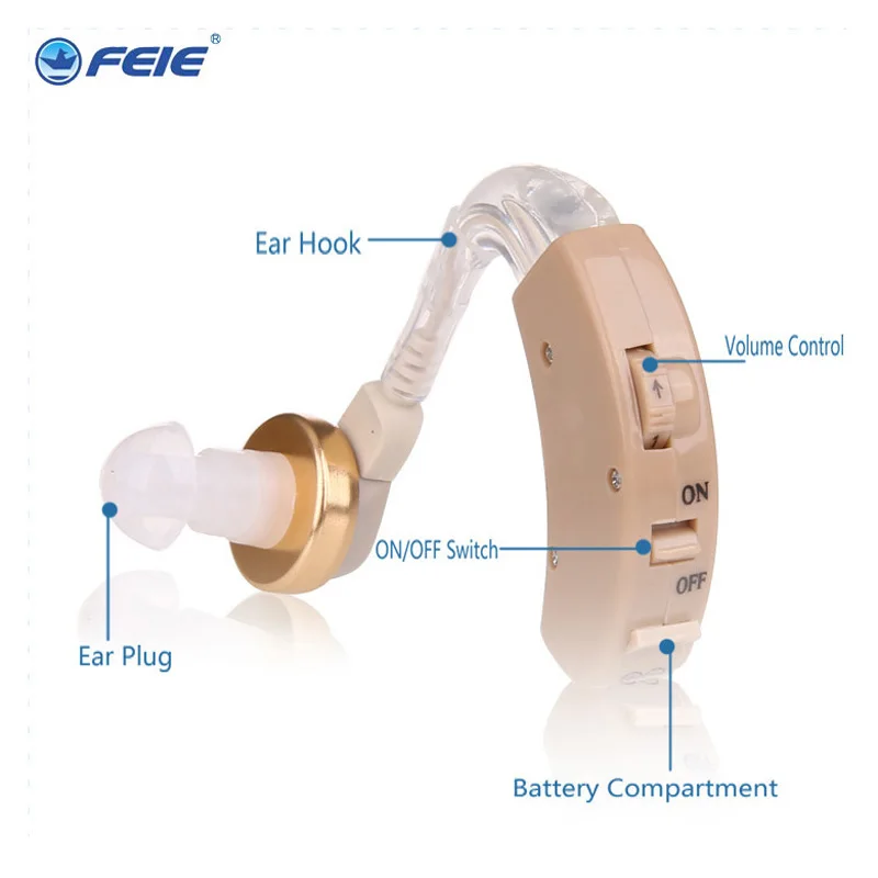 FEIE глухота гарнитура аппарат слуховой аппарат наушники S-8B дешевые продукты для продажи