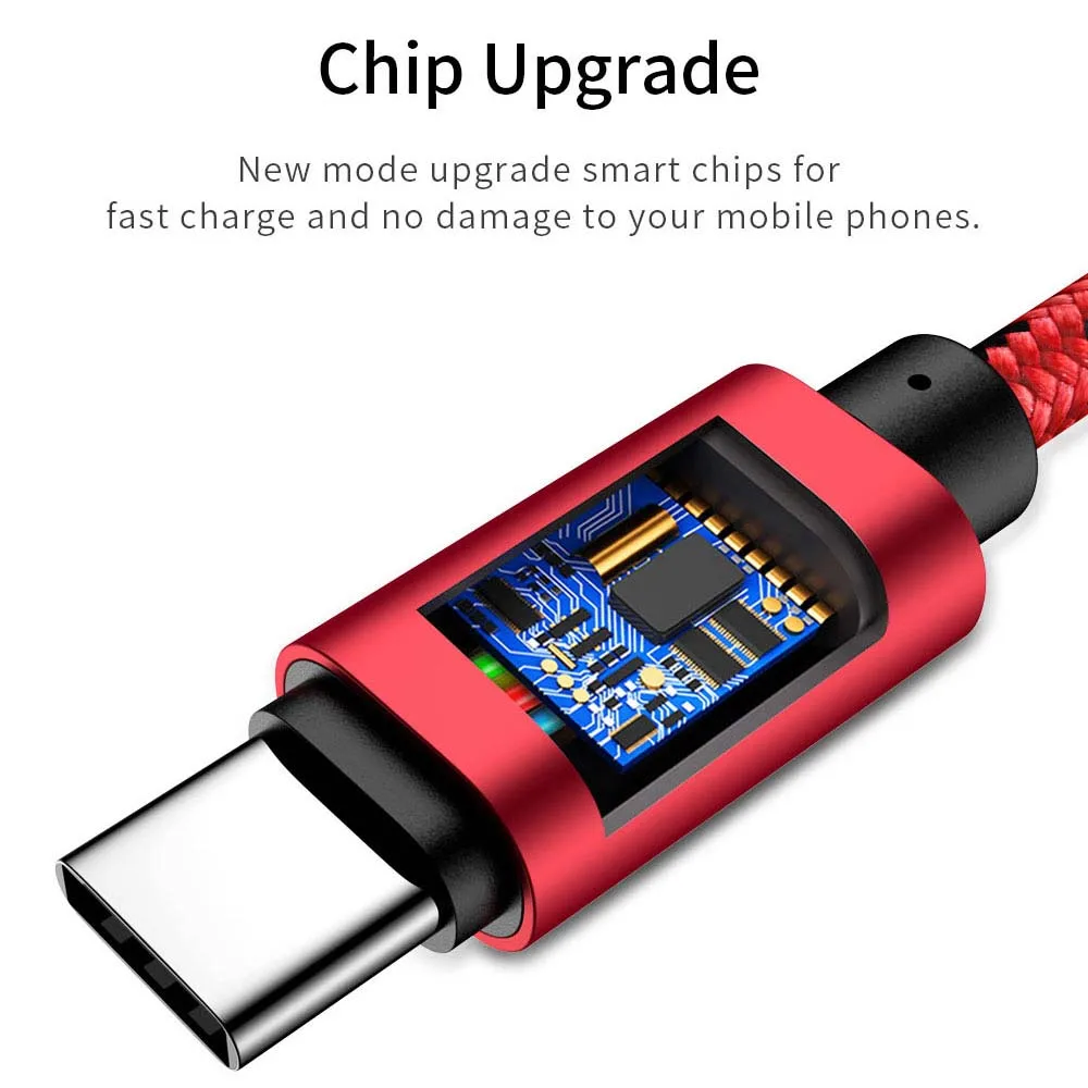MUSTTRUE USB Type C кабель для передачи данных Быстрая зарядка Samsung S10 Xiaomi Mi 8 зарядного