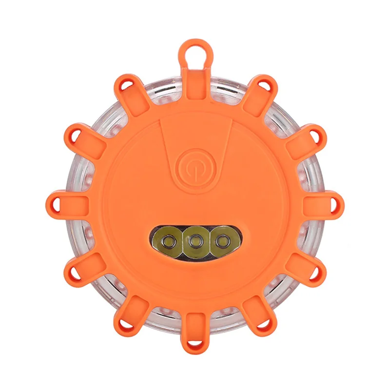 

Indicator Lights ABS Warning Light LED 3pcs Mini Safety Working Light Emergency Use Waterproof Orange Warning Lights