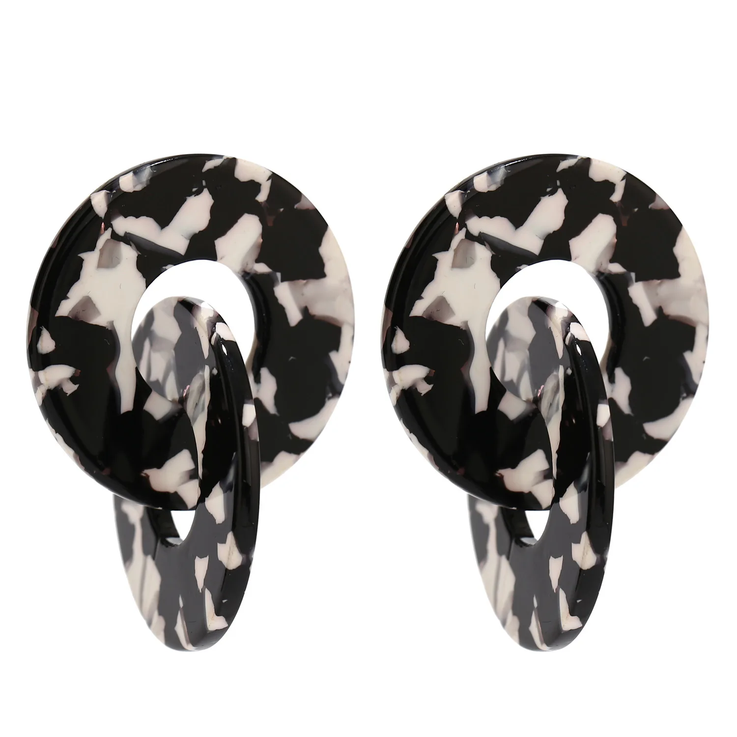 

Acrylic Linked Earrings Acetate Earrings Resin Earrings for Women Girls