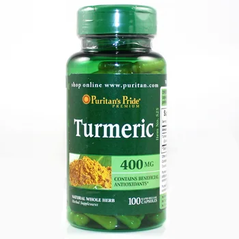 

Free Shipping Turmeric 400 mg 100 pcs