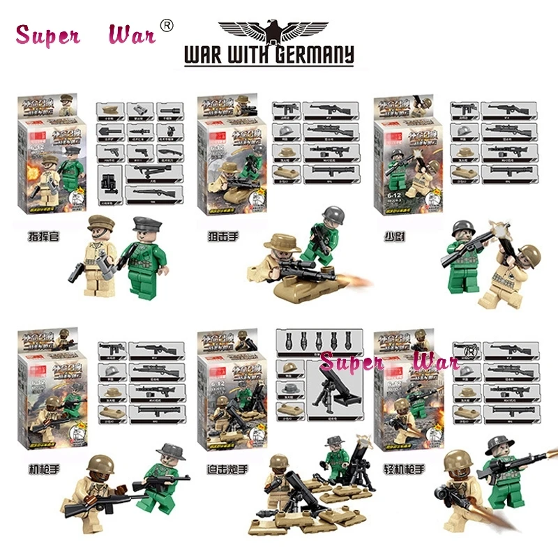 

WW2 Soviet Russian National Army The Battle Moscow Anti Military building Blocks Kid Gift model bricks toys for children