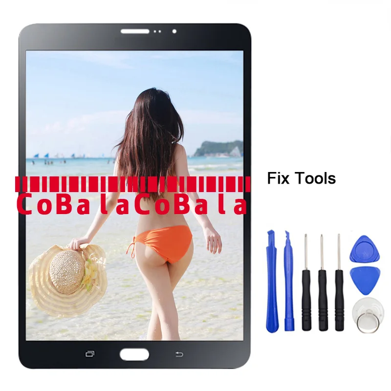 1Pcs For Samsung Galaxy Tab S2 8.0 2016 T713 T719 LCD Display Touch Screen Digitizer Assembly Replacement+Tools 1Pcs For Samsung Galaxy Tab S2 8.0 2016 T713 T719 LCD Display Touch Screen Digitizer Assembly Replacement+Tools