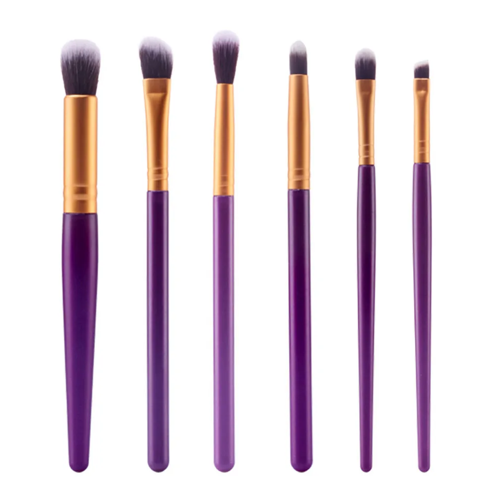 

6 pcs Makeup Brushes Professional Makeup Hair Brush Eyeshadow Powder Foundation Set Make Up Paint Brush Brushes Kits Tools