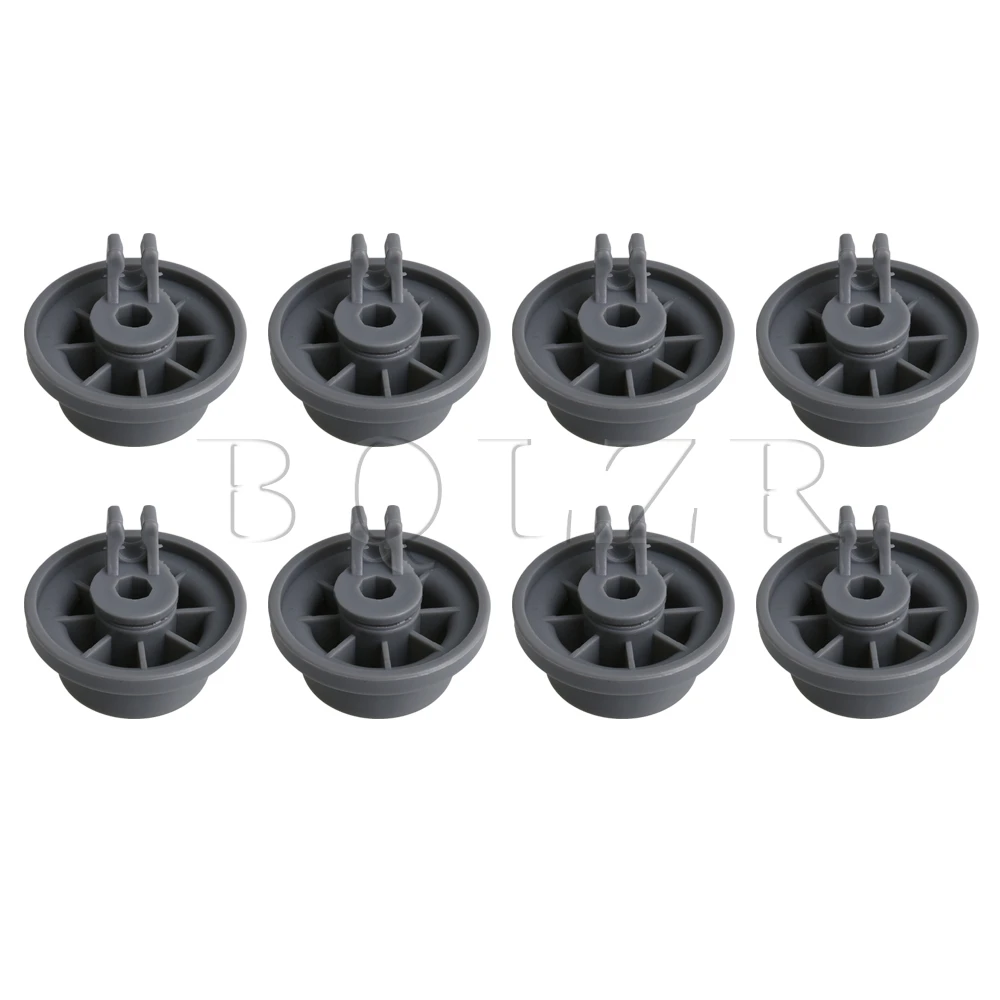 

BQLZR 8Pieces 36mm Dia 165314 Dishwasher Rack Roller Wheels Replace 00420198
