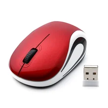 Беспроводная мышь Милая Мини Регулируемая 800-1600 dpi 2,4 ГГц оптическая игровая мышь беспроводные Компьютерные периферийные устройства для ПК ноутбука