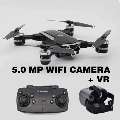 1080 P WI-FI 5MP вертолет rc Дроны с камерой HD drone profissional fpv Квадрокоптер беспилотный летательный аппарат световой забавная игрушка для мальчиков YH18 - Цвет: 1080P WIFI CAMERA VR