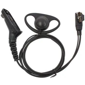 

D Shape Earpiece Headset Mic for Motorola XPR6500 XPR6550 XPR6580 APX7000 APX6000 Radio Security Door Supervisor