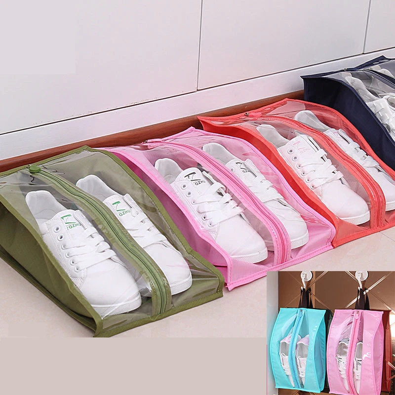 transparent shoe bags