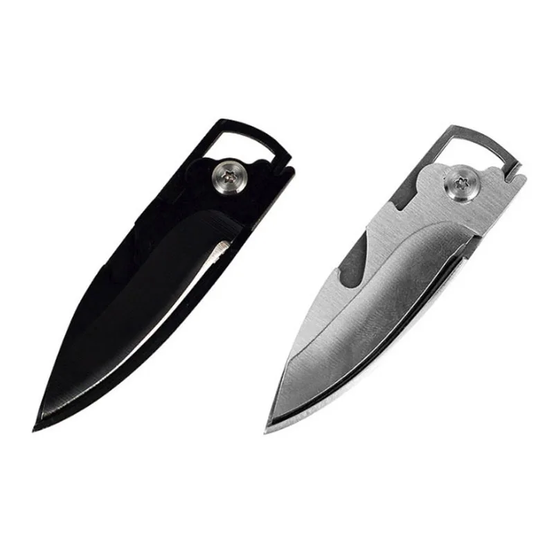 (Wholesale) 1PC EDC Multifunctional Mini Keychain Knife Pocket Survival Tool Folding Knife Outdoor Pare Peeler Peel Parcel Open (Wholesale) 1PC EDC Multifunctional Mini Keychain Knife Pocket Survival Tool Folding Knife Outdoor Pare Peeler Peel Parcel Open