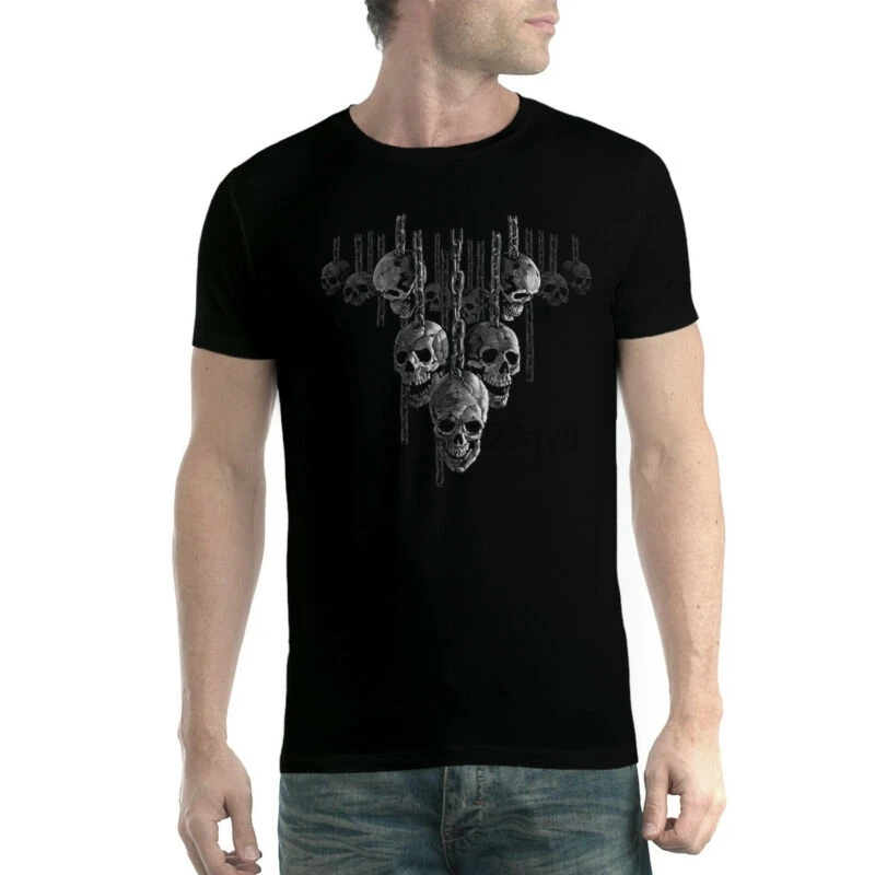 Висячие черепа Мужская футболка XS-5XL | одежда