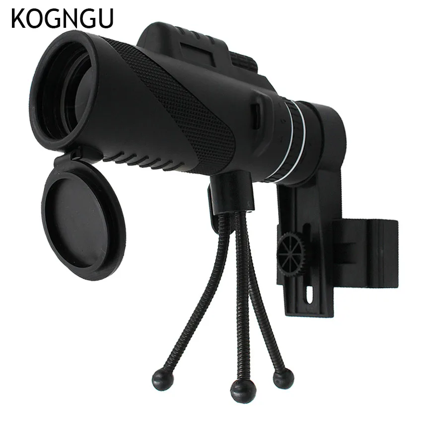 Kogngu جديد 40X التكبير الهواتف الذكية كاميرا العدسات أحادي الهاتف المحمول تلسكوب ينس 40x60 ل فون هواوي Xiaomi ل سامسونج