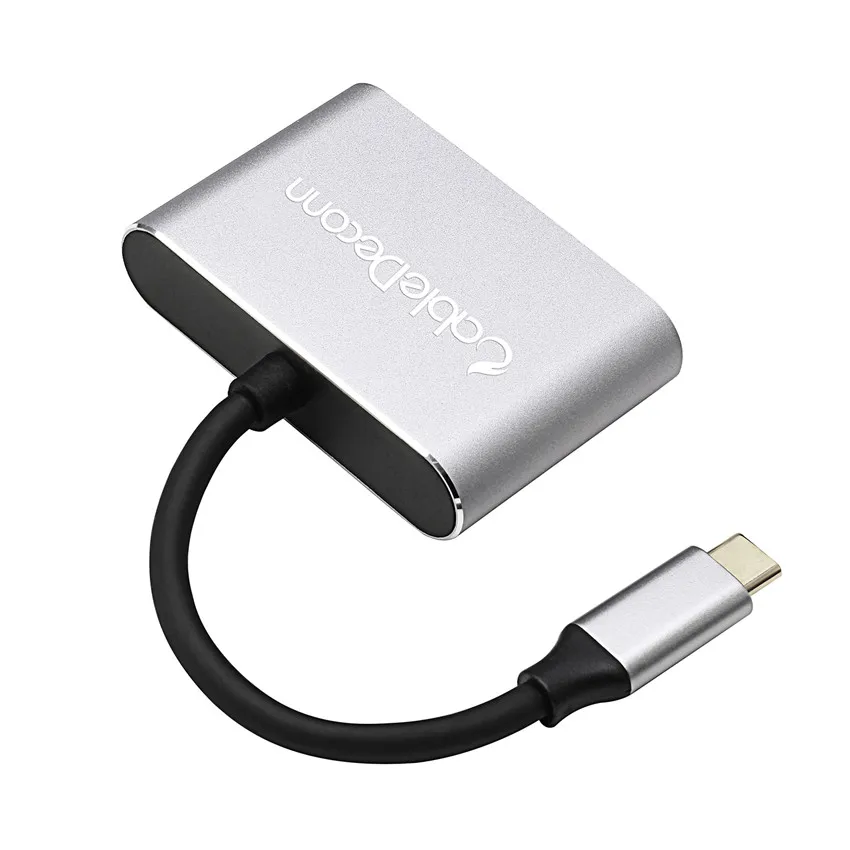 USB C концентратор к HDMI Displayport адаптер 3 1 type Thunderbolt DP 4K 60HZ кабель конвертер для Macbook| |