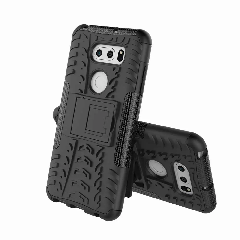 For LG V30 V 30 Full Protective Heavy Duty Armor Back Cover Phone Bags