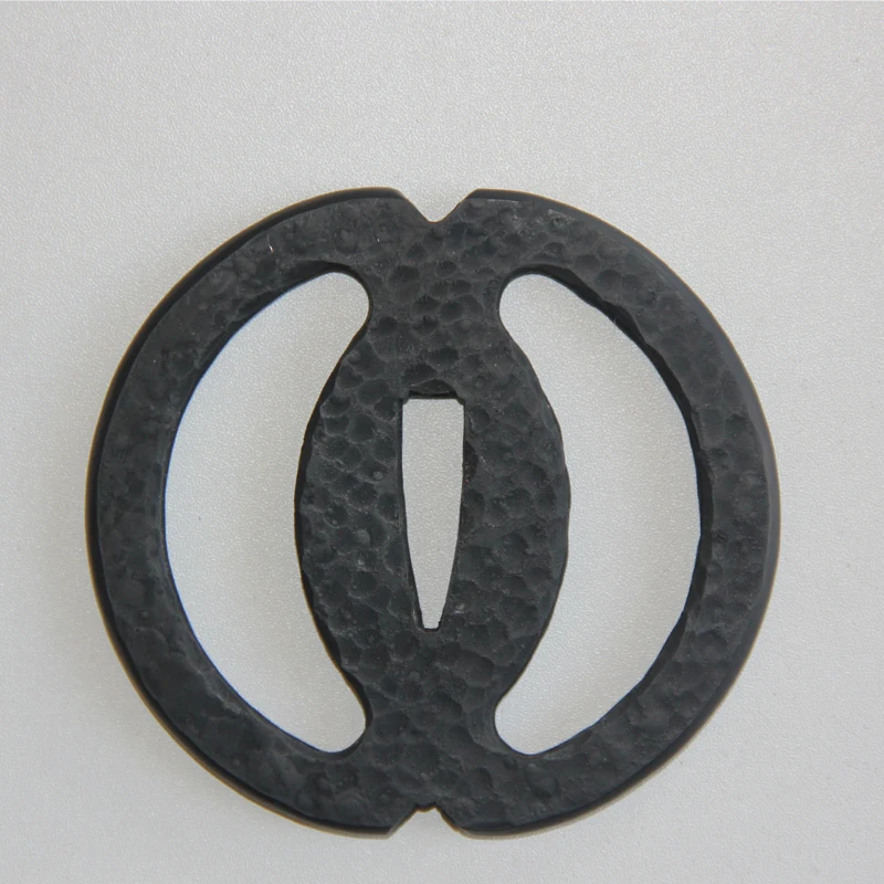 

Famous Sword's Tsuba Hollow Guard For Japanese Samurai Musashi Katana Maintenance-Iron Steel
